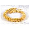 Image 1 : Fabulous ARTISAN Woven BUTTER amber Necklace #1306529