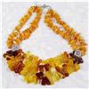 Image 1 : One of KIND Handcrafted Baltic Amber Choker #1306645