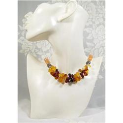 Autumn Shades of Orange Moonstone & Chalcedony #1306688