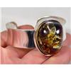 Image 1 : Flamboyant  Sterling Baltic Amber Bracelet #1306721