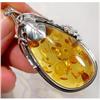 Warm & SO Glamorous Honey Baltic Amber Pendant #1306730