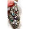 DESIGNERS Pyrite Gemstone Sterling Pendant #1306846
