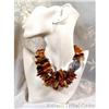 Image 1 : Exclusive Artisan Baltic Amber STERLING CHOKER #1306979