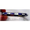 Image 1 : Richly Crafted Inlay MOP~Lapis bangle #1307006