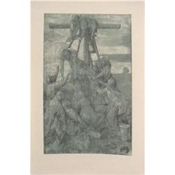 Durer    Coming down the Cross Lithograph #1312023