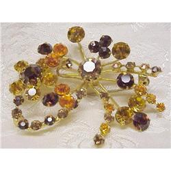 DESIGNERS RHINESTONE BROOCH  #1312102