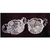 Image 1 : Cut Glass Creamer and Sugar #1312419