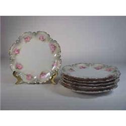 R. S. Prussia Dessert Plates - Set of 6 #1312471