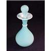 Image 1 : Powder Blue Handblown Cologne Bottle #1312520