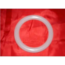 Nephrite White Jade Bangle #1312645