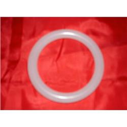 Nephrite White Jade Bangle #1312645