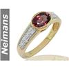 Image 1 : USGL Certified 1.25 ct Tanzanite Gem & Diamond Ring 14k