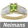 Image 1 : Neimans .50 ct Blue Diamond Pendant 14kt Gold USGL CERT