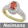 Image 1 : Certified 9.50 ct Ruby & VS Diamond Bracelet 14kt Gold