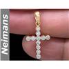 Image 1 : Neimans .50 ct Diamond Pendant 14kt Gold USGL Certified