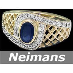 Neimans 1.25 ct Certified VS Diamond Earrings 14K Gold