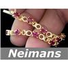 Image 1 : Antique Certified 2.50 ct Ruby & Diamond Ring 14kt Gold