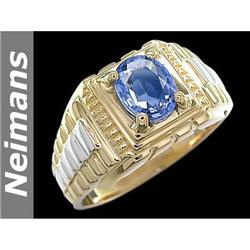 Neimans Certified 3.75 ct Aquamarine & Diamond Ring 14k