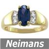 Image 1 : Neimans 3.50 ct Tourmaline & Diamond Stud Earrings CERT