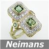 Image 1 : Neimans Certified 3.75 ct Ruby & Diamond Ring 14kt Gold