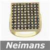 Image 1 : Neimans .25 ct Diamond Eternity Ring 14k Gold CERTIFIED