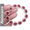 Image 1 : Neimans .50 ct Ruby & Diamond Ring 14kt Gold CERTIFIED