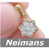 Image 1 : Neimans .25 ct Diamond Pendant 14kt Gold USGL Certified