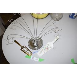 Cake Spatulas & Chrome Peacock