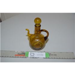 Green Vinegar Cruet