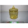 Image 1 : Amber Yellow Depression Cookie Jar