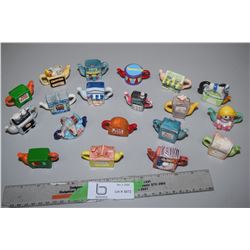 Red Rose 19 Mini Teapot Figurines