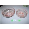 Image 1 : 2 Pink Serving Bowls