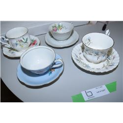Royal Albert Japan 4 cups and saucers
