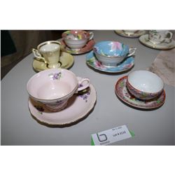 Royal Albert Japan and Occupied Japan 4 cups and saucers