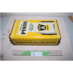 Pyroil Oil Tin