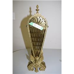 Brass Fireplace Shield