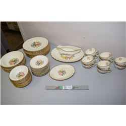 Sovereign Pottery Canada Dishware Set roughly 10 place settings