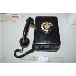 Antique Metal Wall Telephone