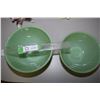 Image 1 : 2X THE MONEY - Jadeite Fireking Bowls