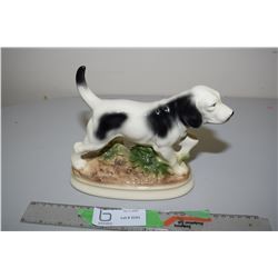 Kingston Pottery 6x9" Hunting Dog Figurine