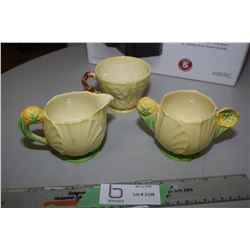 3 Pcs Carlton Ware Yellow