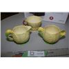Image 1 : 3 Pcs Carlton Ware Yellow