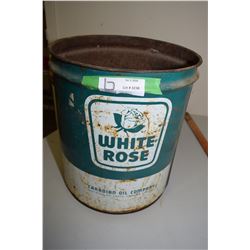 White Rose Oil 35 Lb Grease Pail