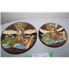Image 2 : 8X THE MONEY - Japanese authentic antique hand painted gold trim Satsuma circa 1900 cup/saucer/plate