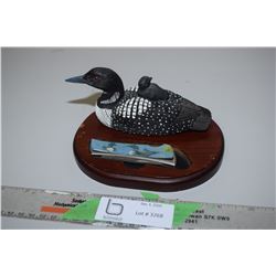 Knife and Loon Display