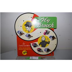 Store Fly Fishing Display (Brooch)