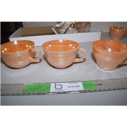 3X THE MONEY - 3 Different Gold Luster Fire King Pieces