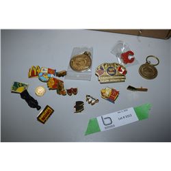 Advertising Pin Lot