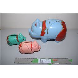 Big and Small Toy Piggy Banks