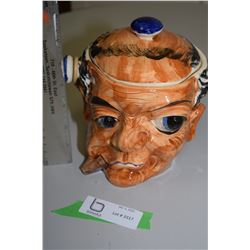 Japan Character Cookie Jar (Edge Chipped)